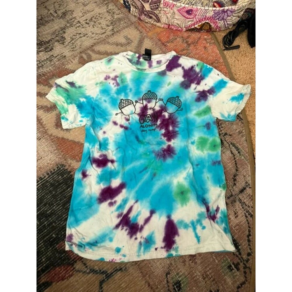 Shirt tie dye camp shirt